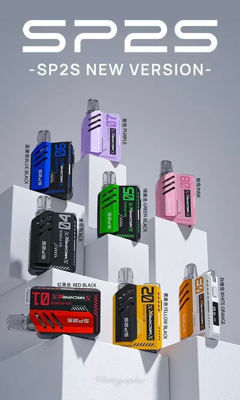 【8種顏色】新款SP2S主機 SP2S MAX系列 思博瑞電子煙胸掛式方塊主機