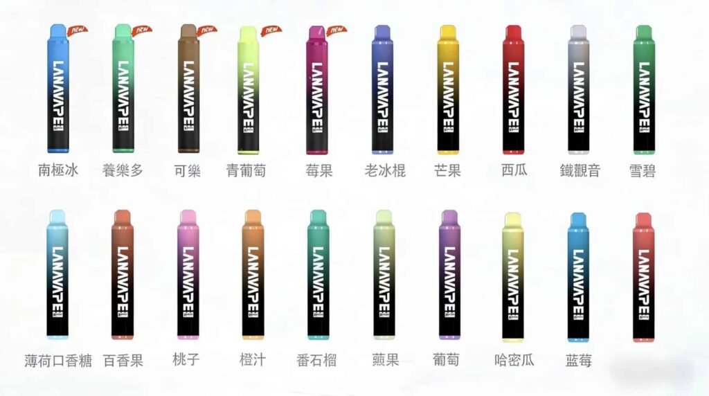 LANA Zolt 8000口Puffs抛弃式一次性電子煙